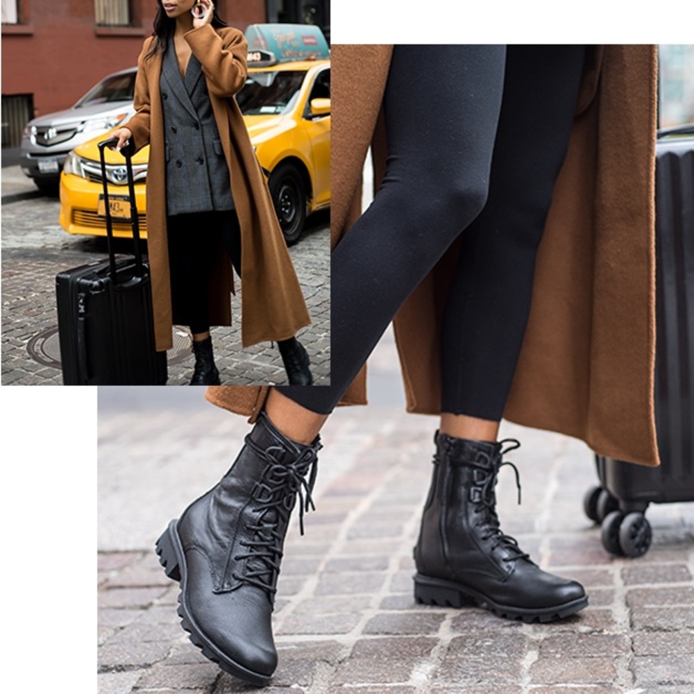 Sorel Phoenix Leather Lace Up Boot